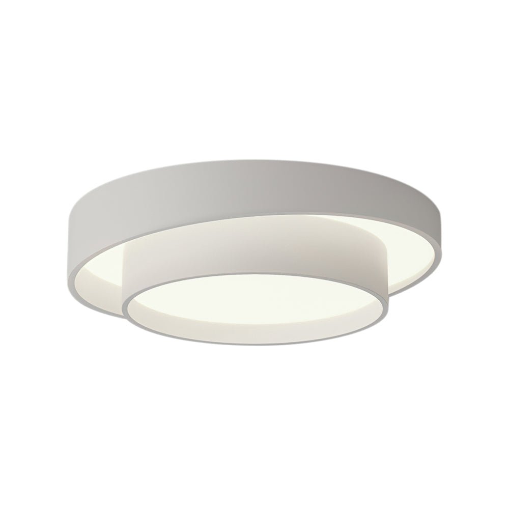 Lampa Sufitowa z Pierścieniami Koncentrycznymi | Lampa do Sypialni