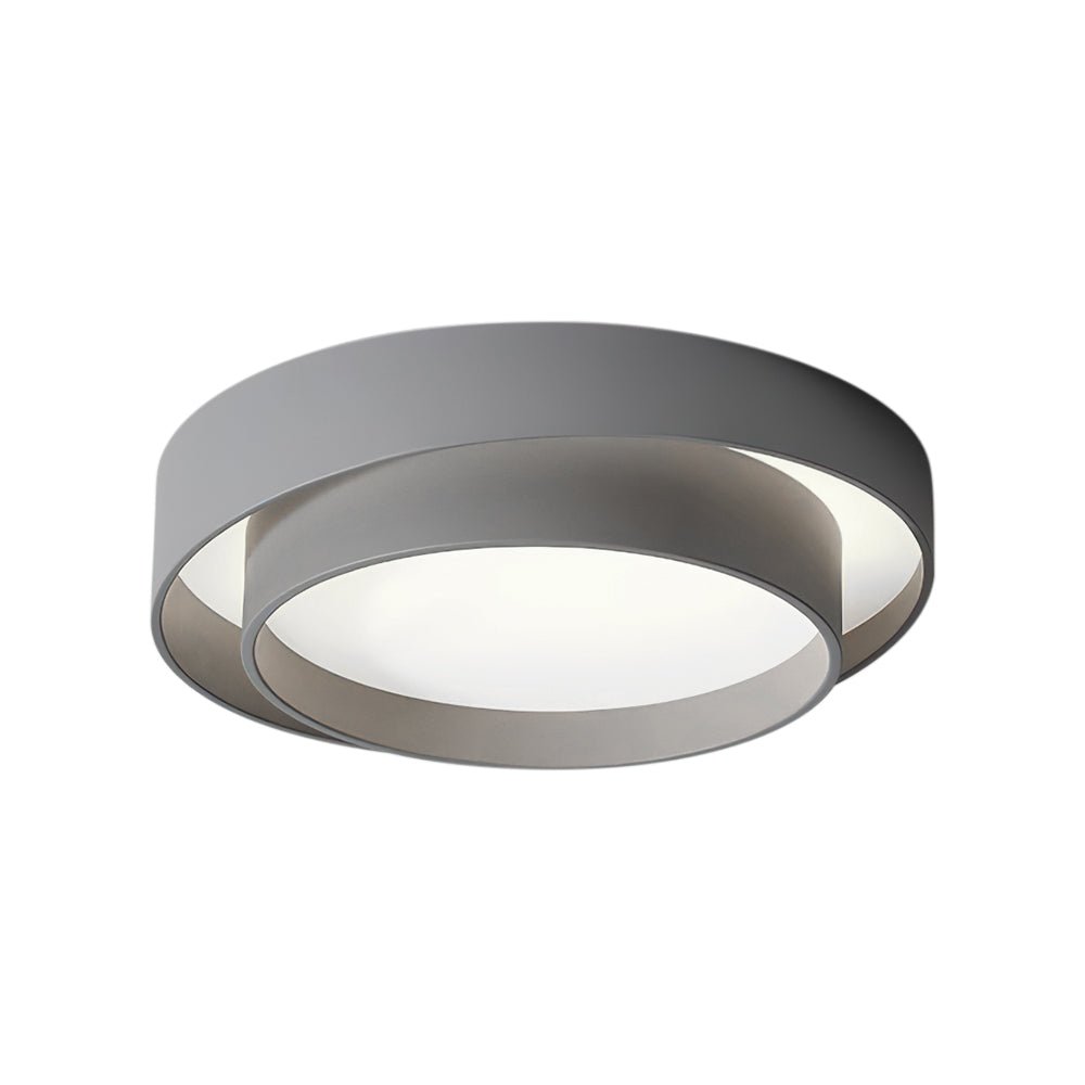 Lampa Sufitowa z Pierścieniami Koncentrycznymi | Lampa do Sypialni