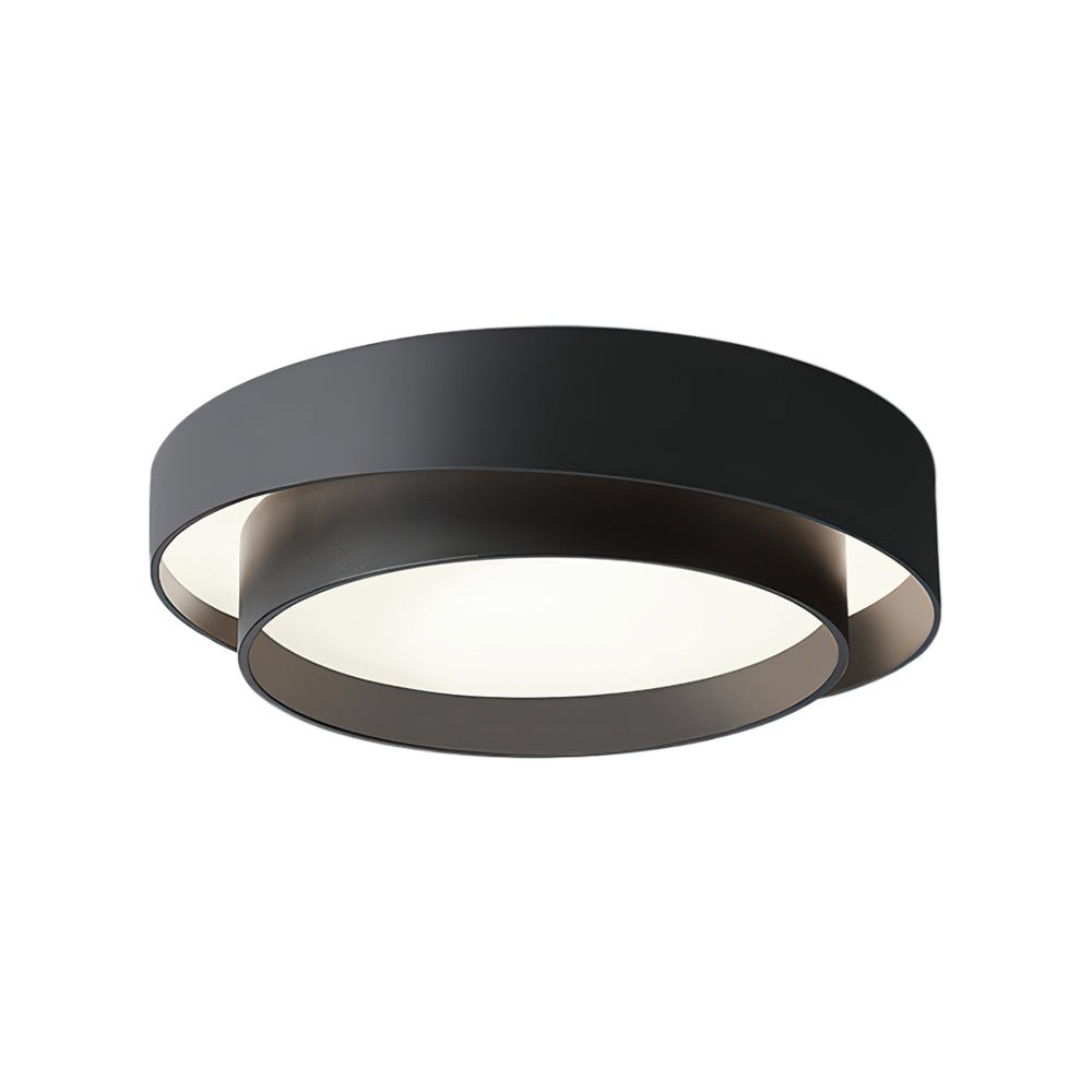 Lampa Sufitowa z Pierścieniami Koncentrycznymi | Lampa do Sypialni