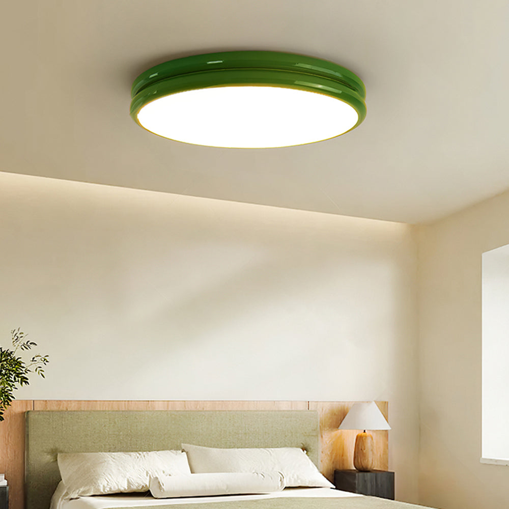 Lampa Sufitowa z Podwójnym Pierścieniem | Lampy do Sypialni LED