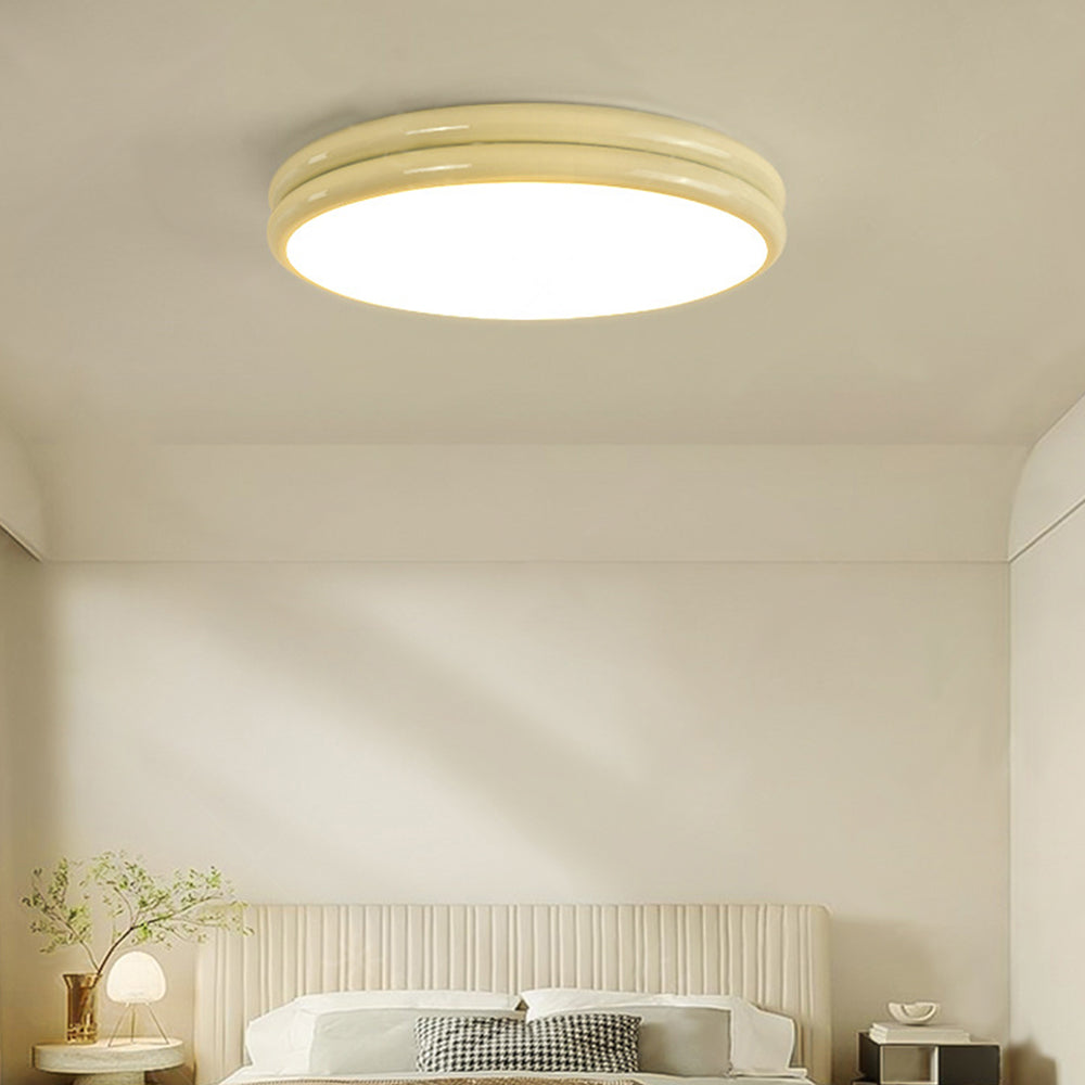 Lampa Sufitowa z Podwójnym Pierścieniem | Lampy do Sypialni LED