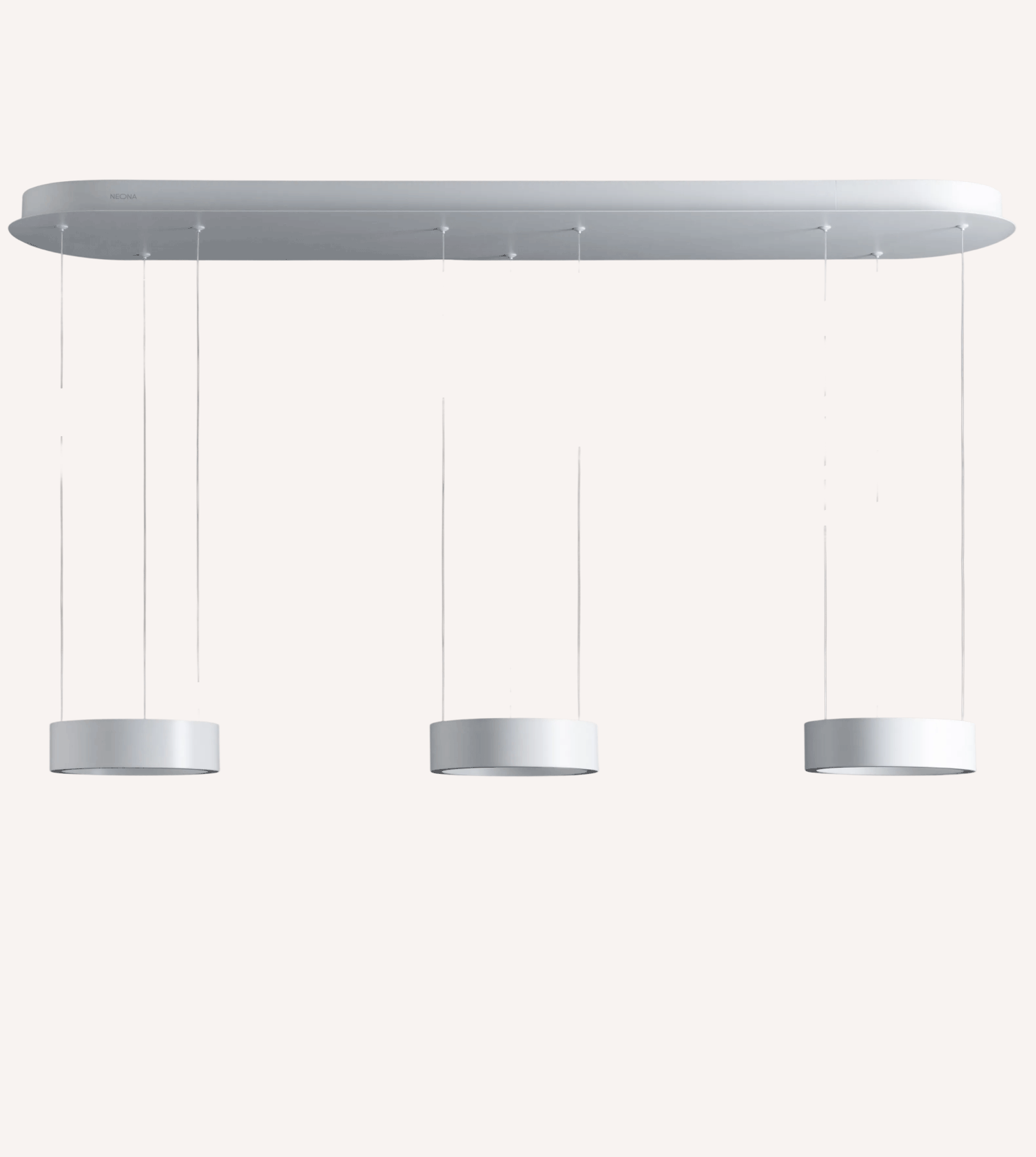 Lampa Wisząca LED 3 Pierścienie – Ściemniana z Pilotem