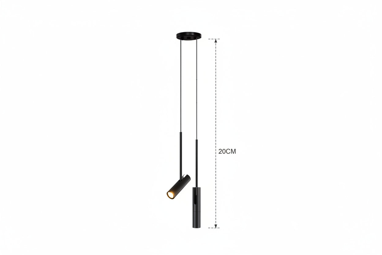 Lampa Wisząca LED Aluminiowa – Nowoczesne Oświetlenie do Sypialni