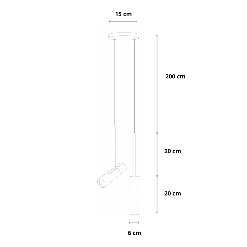 Lampa Wisząca LED Aluminiowa – Nowoczesne Oświetlenie do Sypialni