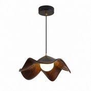 Lampa Wisząca Lotos z Żywicy – Organiczna Design Lampa do Jadalni i Kuchni
