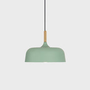 Lampa Wisząca Nordic – Drewno i Metal w Skandynawskim Stylu