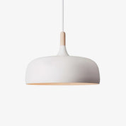 Lampa Wisząca Nordic – Drewno i Metal w Skandynawskim Stylu