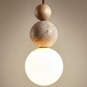 Lampa Wisząca Potrójna Kula | Lampa Sufitowa do Sypialni