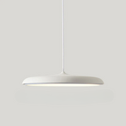 Lampa Wisząca Skandynawska Metalowo-Akrylowa, Regulowane Zawieszenie — Oświetlenie LED Ciepła Biel nad Stół do Jadalni