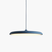 Lampa Wisząca Skandynawska Metalowo-Akrylowa, Regulowane Zawieszenie — Oświetlenie LED Ciepła Biel nad Stół do Jadalni