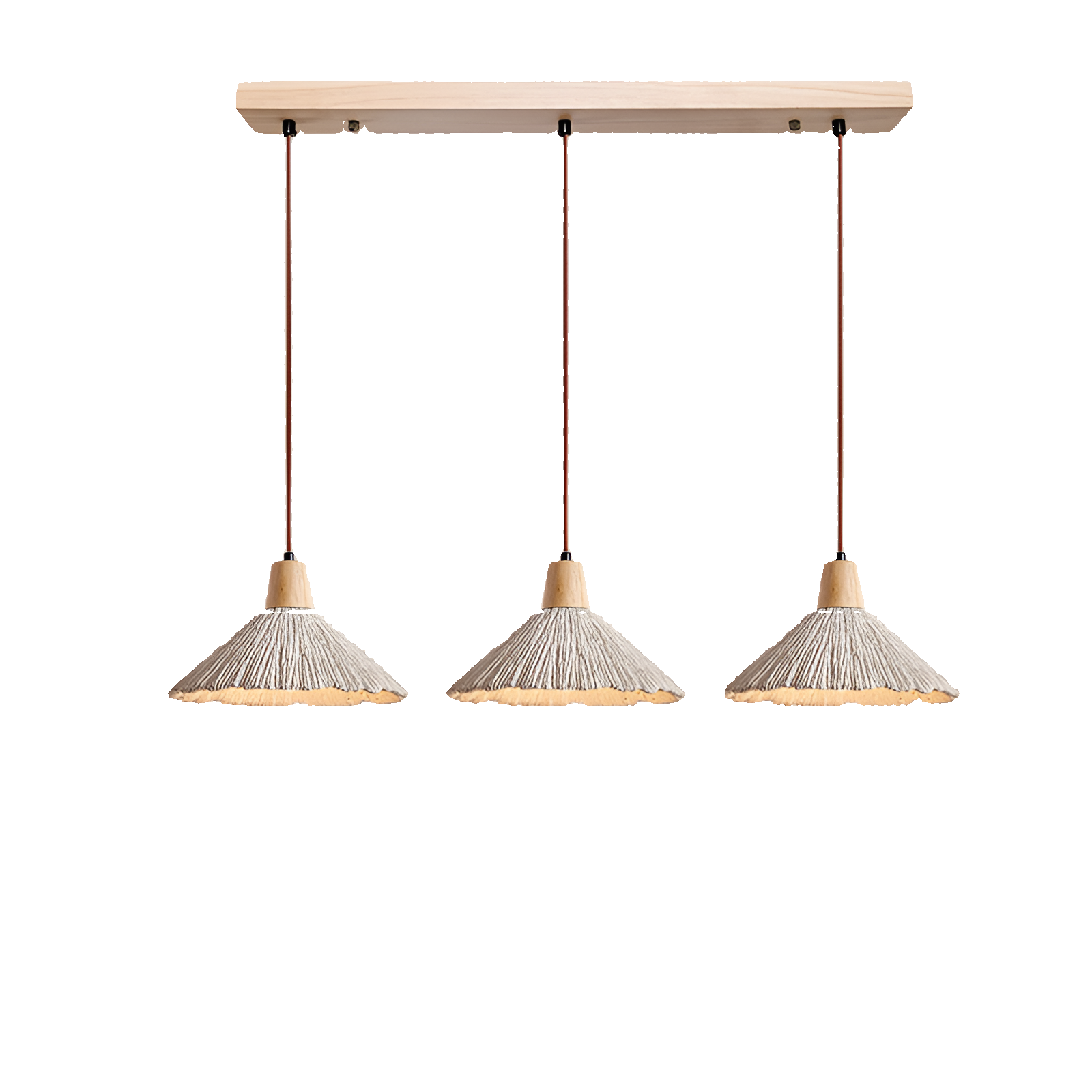 Lampa Wisząca Wabi-Sabi – Naturalna Tekstura i Miękkie Światło