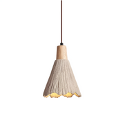Lampa Wisząca Wabi-Sabi – Naturalna Tekstura i Miękkie Światło