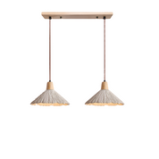 Lampa Wisząca Wabi-Sabi – Naturalna Tekstura i Miękkie Światło