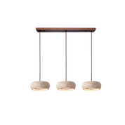 Lampa Wisząca Wabi-Sabi Trawertyn – Cylindryczny Design z Naturalnego Kamienia