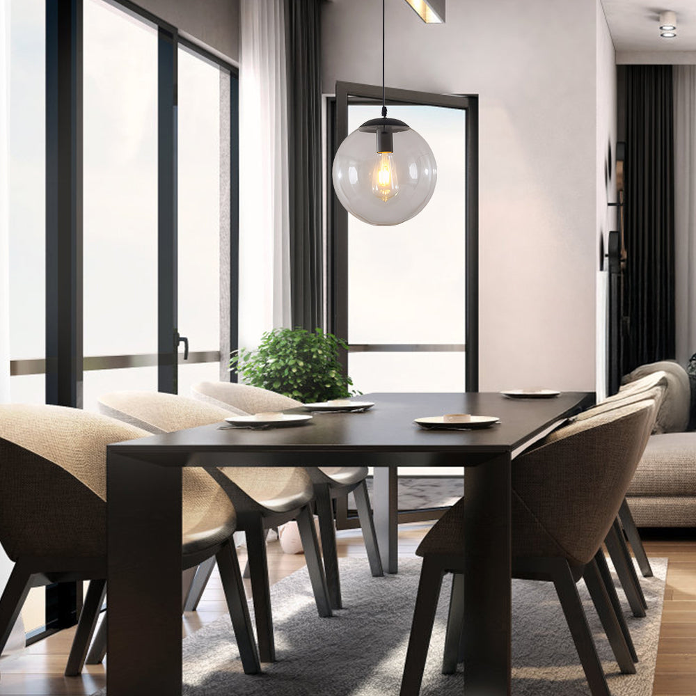 Lampa Wisząca do Kuchni w Stylu Nordyckim | Okrągłe Lampa Sufitowa