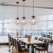 Lampa Wisząca do Kuchni w Stylu Nordyckim | Okrągłe Lampa Sufitowa