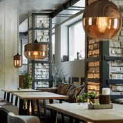 Lampa Wisząca w Kolorze Retro | Lampa Sufitowa
