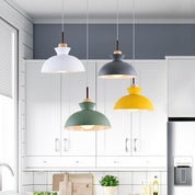 Lampa Wisząca w Kształcie Kopuły | Lampa Sufitowa do Salonu