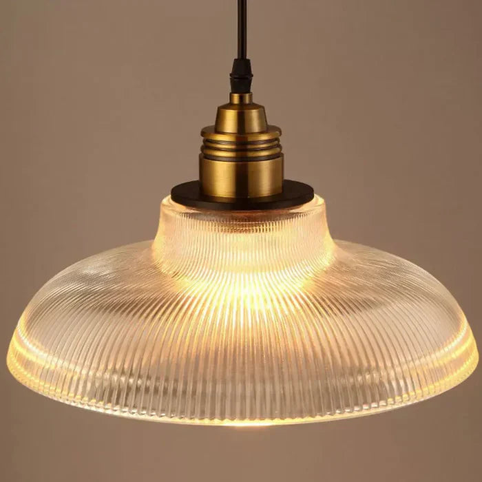 Lampa Wisząca w Paski Kryształowe | Lampa Sufitowa