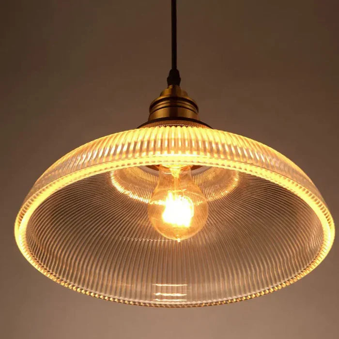 Lampa Wisząca w Paski Kryształowe | Lampa Sufitowa