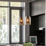 Lampa Wisząca z Podwójnym Szkłem | Lampa Sufitowa