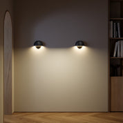 Lampa Ścienna LED – Aluminium z Ciepłym Światłem