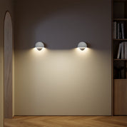 Lampa Ścienna LED – Aluminium z Ciepłym Światłem