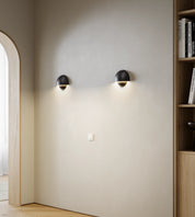 Lampa Ścienna LED – Aluminium z Ciepłym Światłem