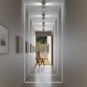 Lampa Sufitowa LED – Białe Aluminium obracana o 360°