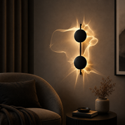 Lampa Ścienna Wave – Rzeźbiarska Forma i Falista Projekcja Światła