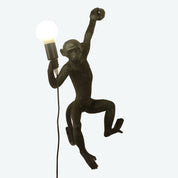Lampa ścienna w Kształcie Wiszącej Małpki