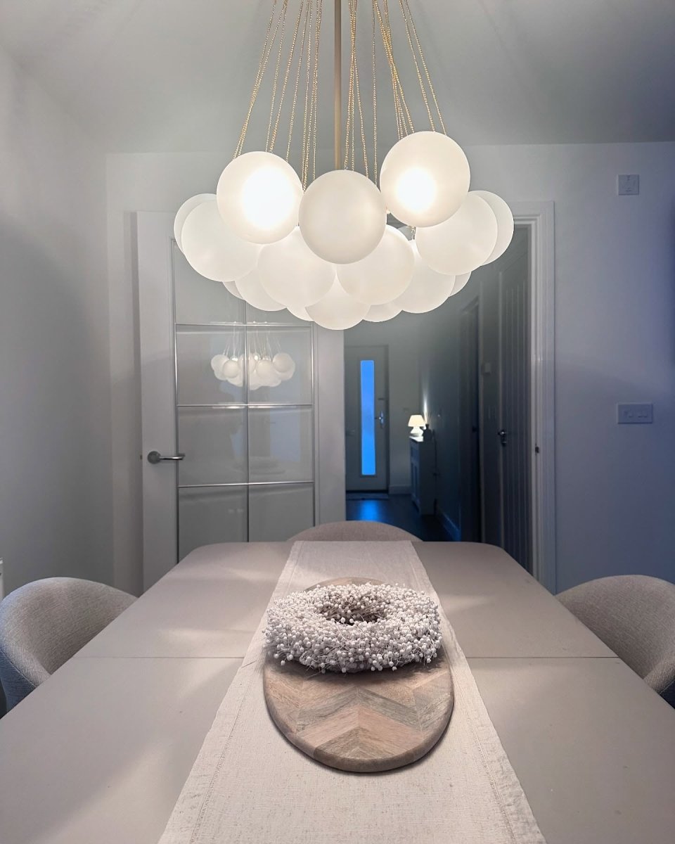 Lampa do Salonu w Kształcie Klastra Bąbelków | Lampa Sufitowa