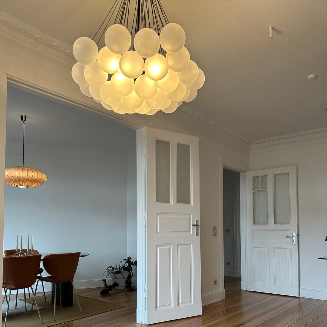 Lampa do Salonu w Kształcie Klastra Bąbelków | Lampa Sufitowa