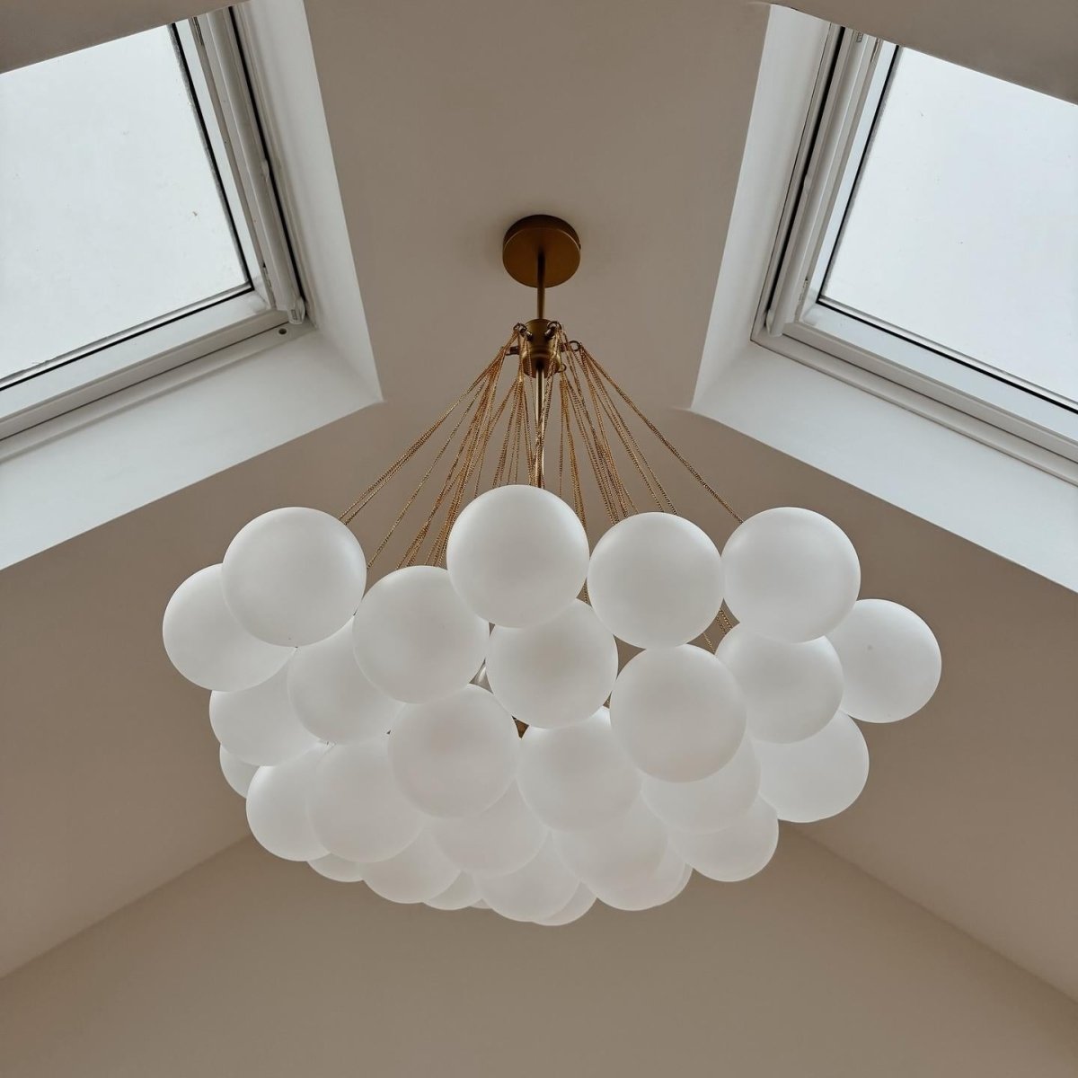 Lampa do Salonu w Kształcie Klastra Bąbelków | Lampa Sufitowa
