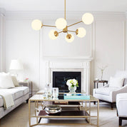 Lampa do Salonu w Stylu Mid-Century Modern | Lampy Sufitowe