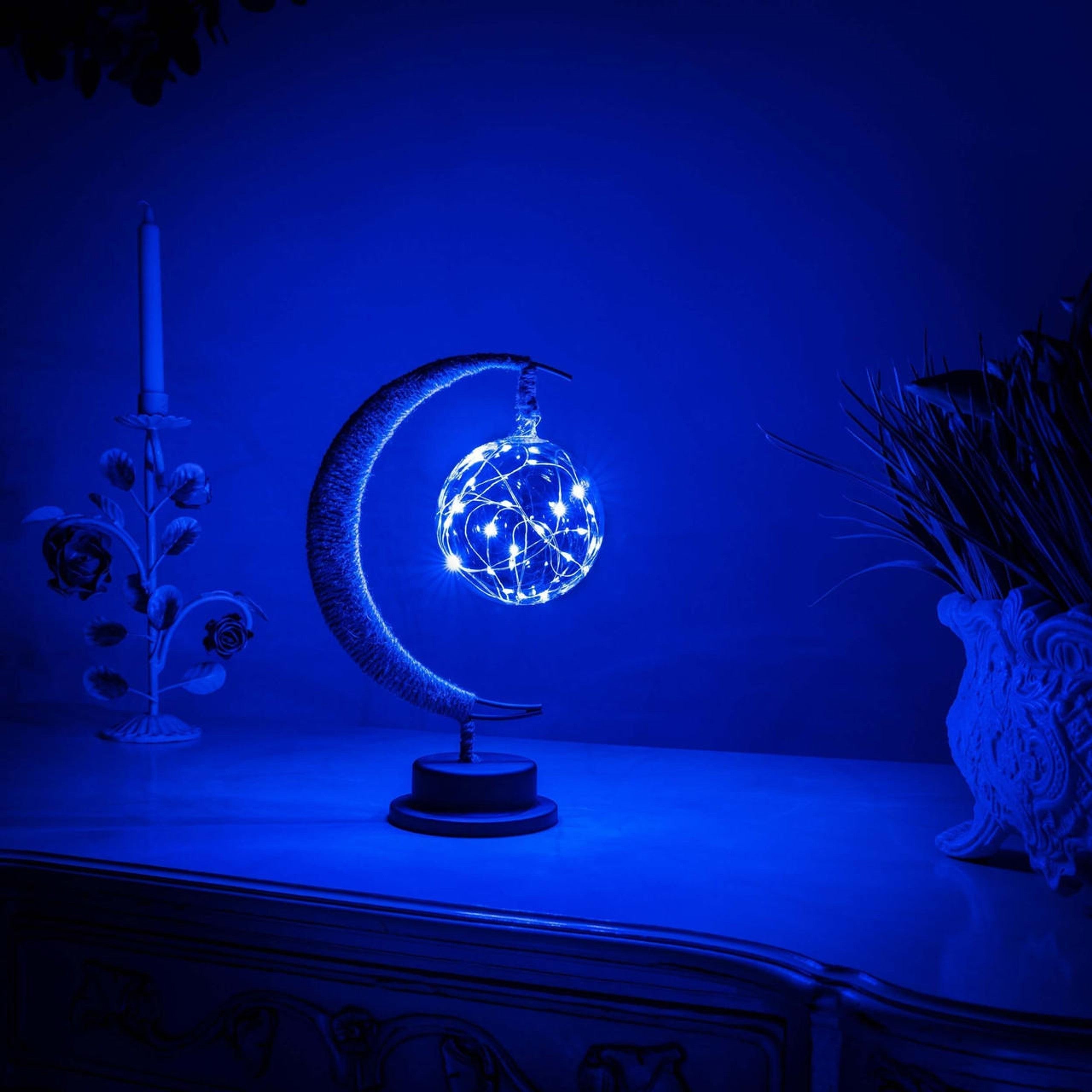 Lampka Nocna LED Moon Design | Sypialnia