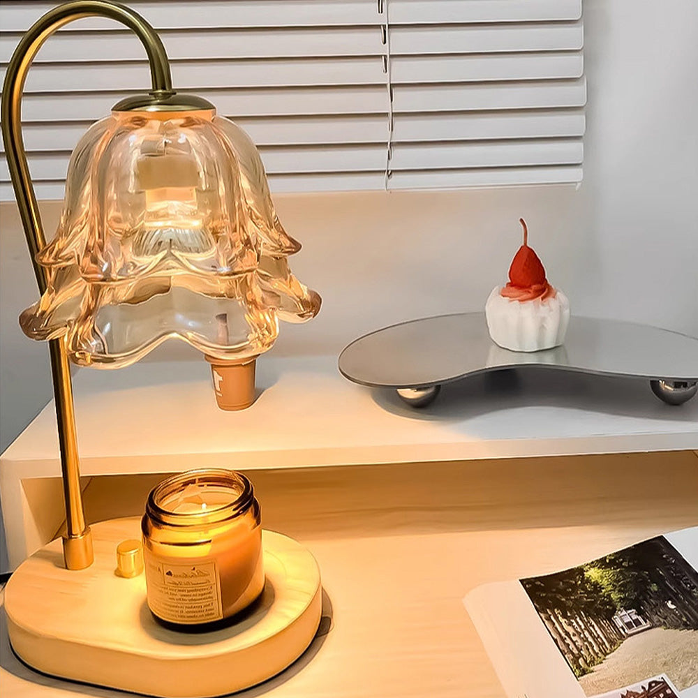Lampka na Biurko w Kształcie Kwiatu | Ściemnialna