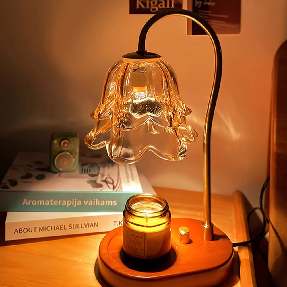Lampka na Biurko w Kształcie Kwiatu | Ściemnialna
