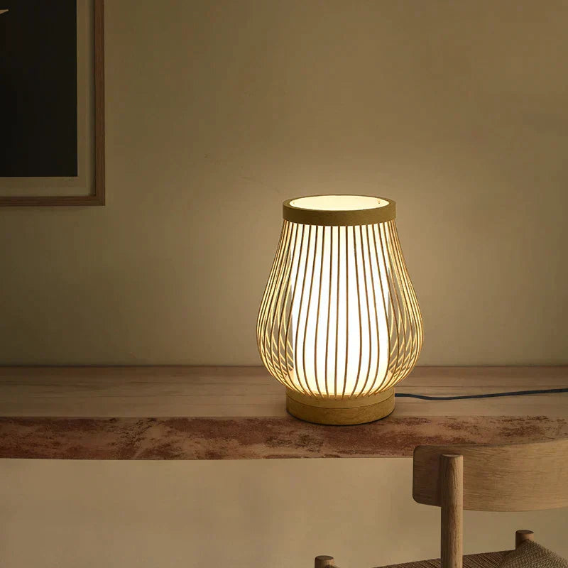 Lampka na Biurko w Stylu Japońskim