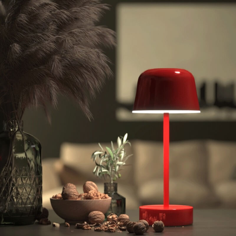 Lampka na Biurko z Kloszem Kopułowym | Lampy do Sypialni