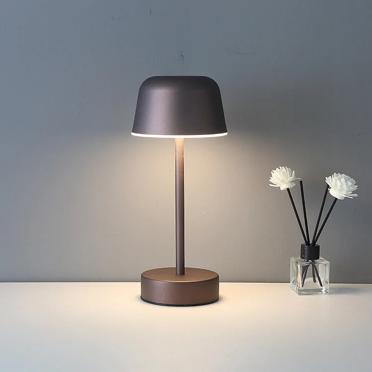 Lampka na Biurko z Kloszem Kopułowym | Lampy do Sypialni
