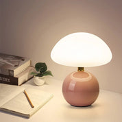 Lampka na Biurko z Podstawą Kulistą | lampy do sypialni
