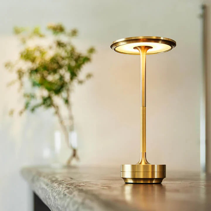 Luksusowa Bezprzewodowa Lampka na Biurko | Lampa Nocna