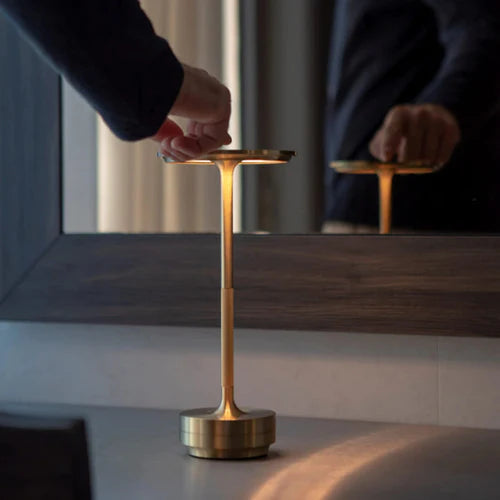 Luksusowa Bezprzewodowa Lampka na Biurko | Lampa Nocna