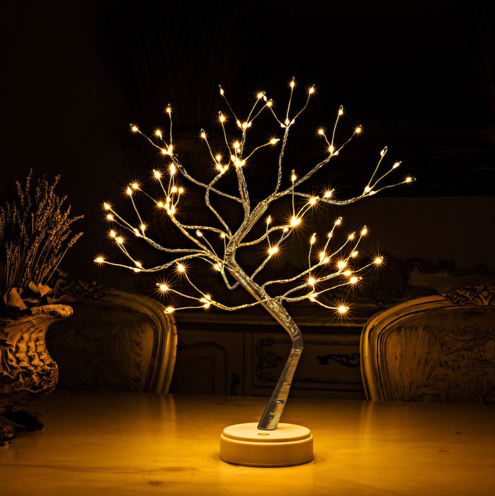 Magiczna Lampa Nocna w Kształcie Drzewa | Lampa do Sypialni