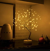 Magiczna Lampa Nocna w Kształcie Drzewa | Lampa do Sypialni