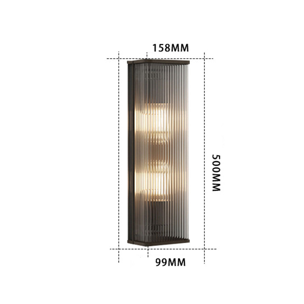 Minimalistyczna Lampa Ścienna na Słupek i przy Wejściu | Nowoczesna LED