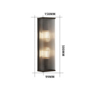 Minimalistyczna Lampa Ścienna na Słupek i przy Wejściu | Nowoczesna LED