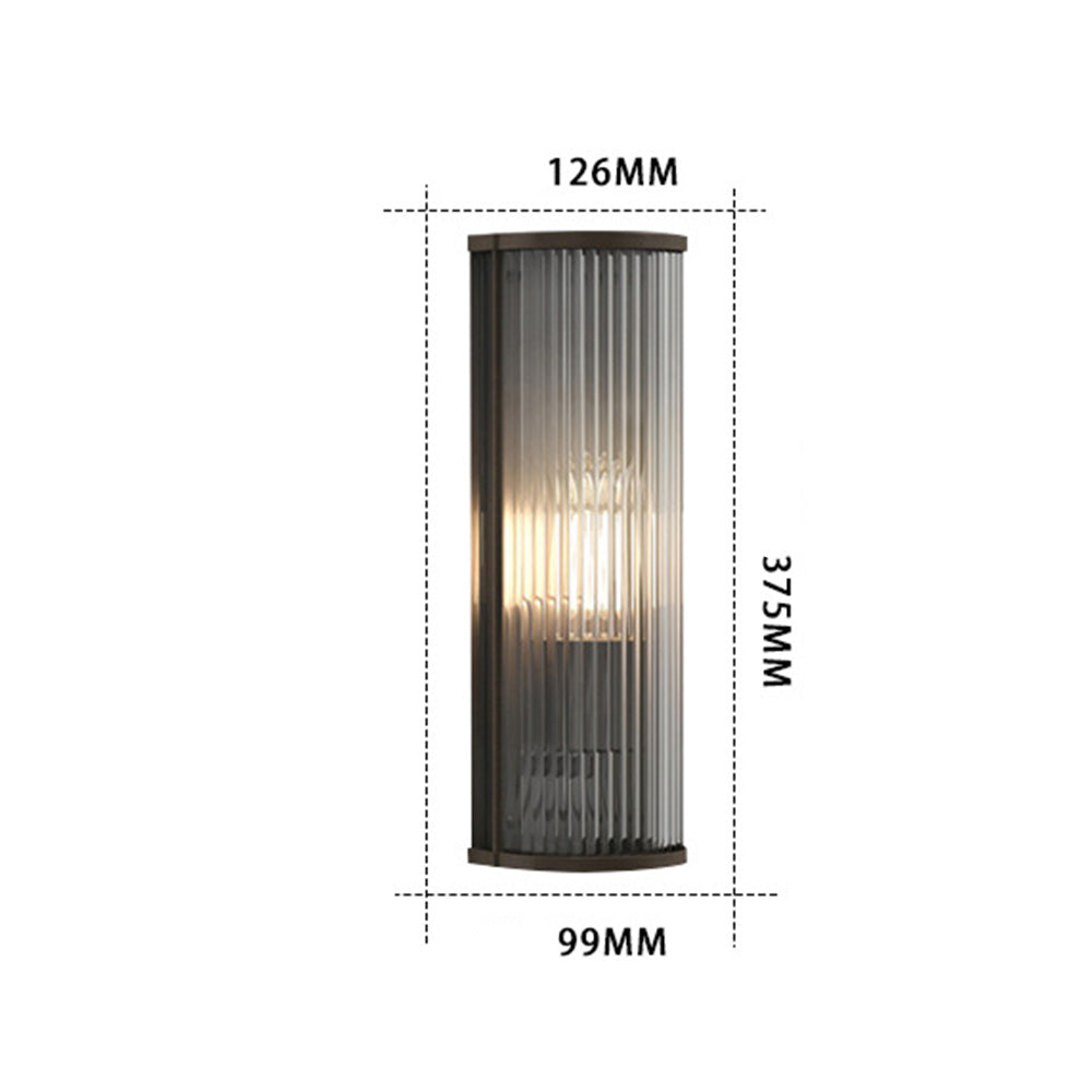 Minimalistyczna Lampa Ścienna na Słupek i przy Wejściu | Nowoczesna LED