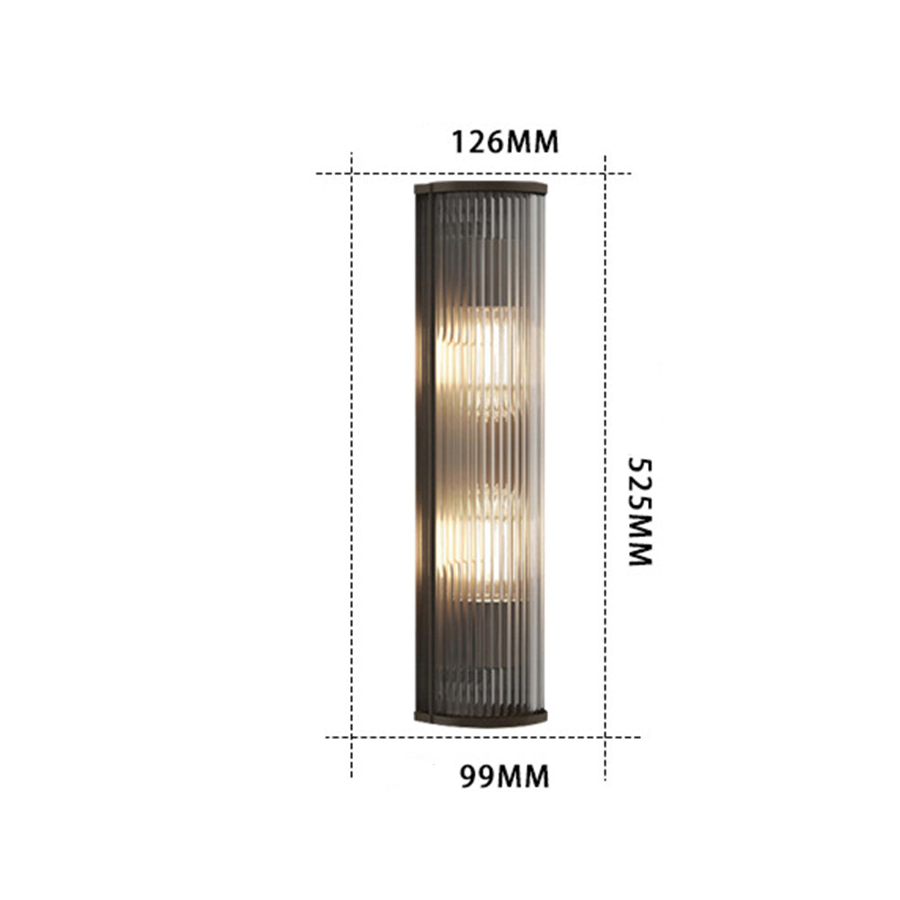 Minimalistyczna Lampa Ścienna na Słupek i przy Wejściu | Nowoczesna LED